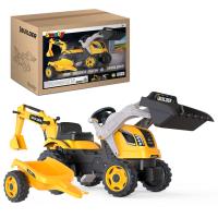 Šliapací traktor Builder Max s bagrom a vozíkom